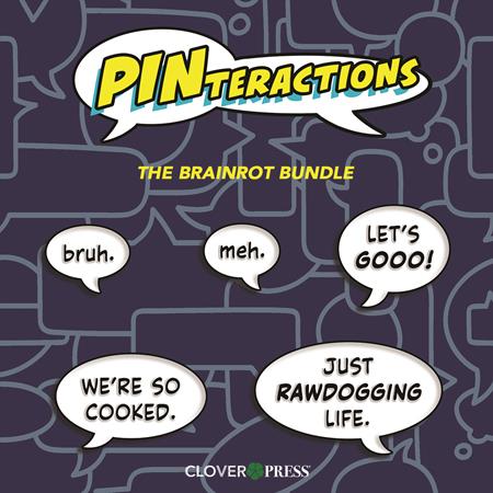 PINTERACTIONS THE BRAINROT ENAMEL PIN (SET OF 5)