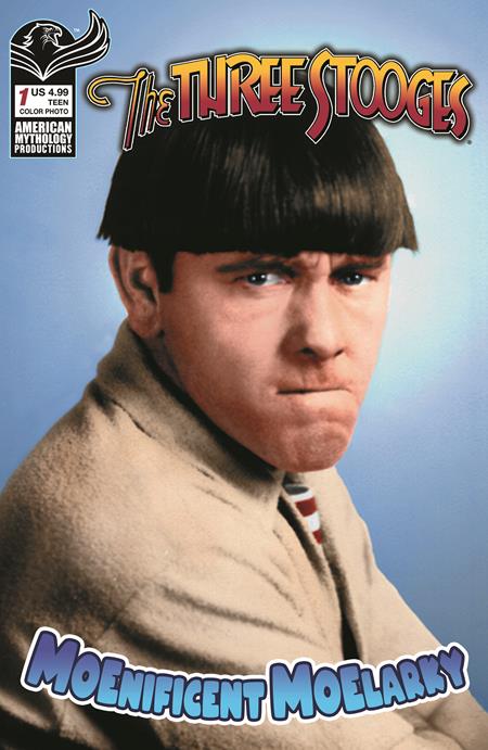 THREE STOOGES MAGNIFICENT MOELARKY #1 CVR B COLOR PHOTO VAR