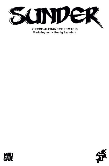 SUNDER #1 CVR E BLANK SKETCH VAR