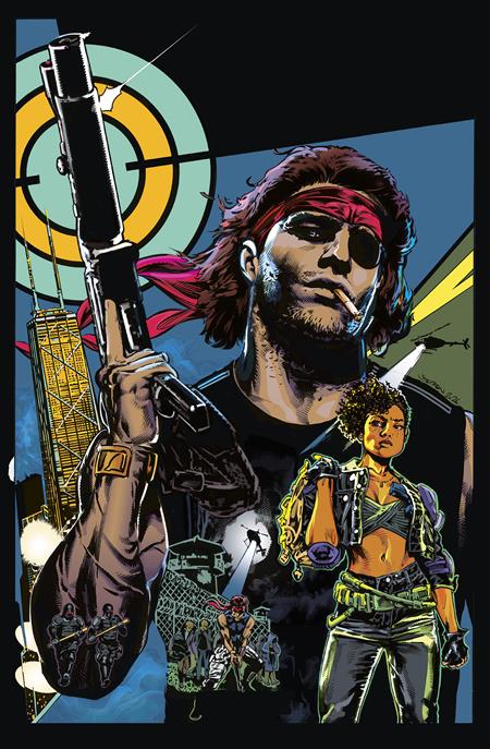 ESCAPE FROM NEW YORK ESCAPE FROM CHICAGO #1 CVR I STEPHEN MOONEY METAL VIRGIN VAR