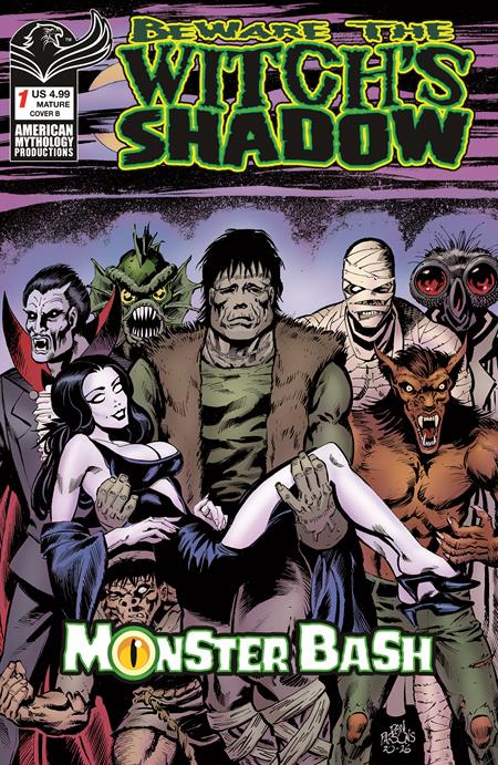 BEWARE THE WITCHS SHADOW MONSTER BASH #1 CVR B DAN PARSONS VAR (MR)
