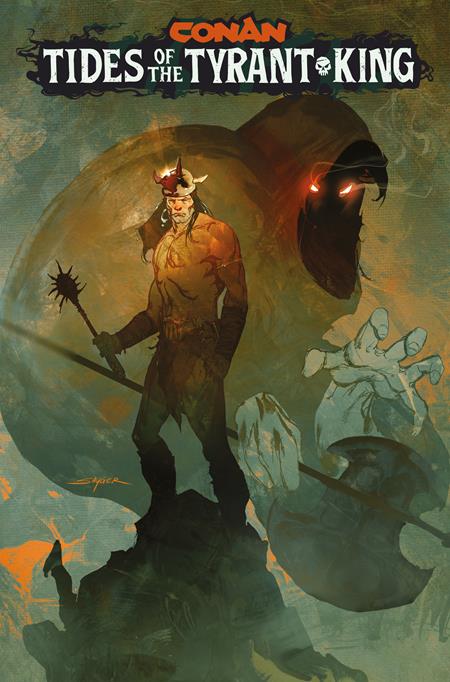 CONAN THE BARBARIAN TIDES OF THE TYRANT KING #1 (OF 4) CVR E STUART SAYGER VAR (MR)