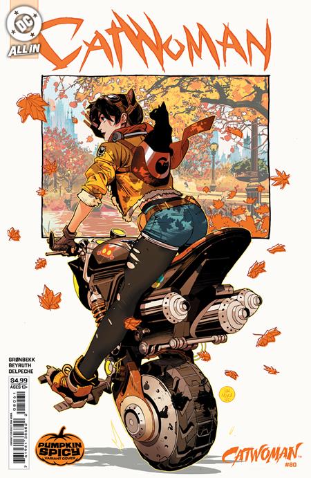 CATWOMAN #80 CVR E DAN MORA PUMPKIN SPICY CARD STOCK VAR