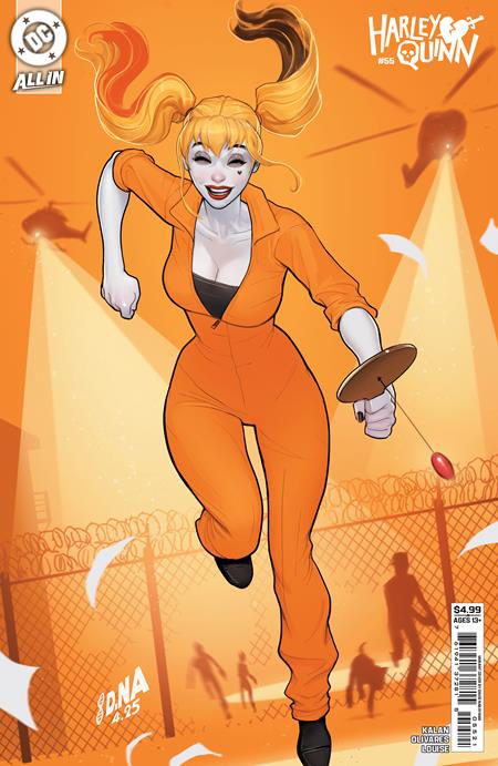 HARLEY QUINN #55 CVR B DAVID NAKAYAMA CARD STOCK VAR