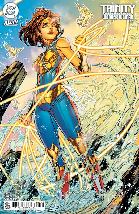 TRINITY DAUGHTER OF WONDER WOMAN #5 (OF 6) CVR B JONBOY MEYERS CARD STOCK VAR