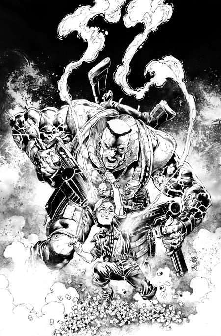 HYDE STREET #10 CVR F IVAN REIS YOUNGBLOOD TEAM UP B&W VIRGIN VAR