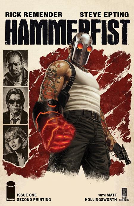 HAMMERFIST #1 2nd Print Variant Image Comics 2026 Presale 9/23