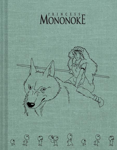 STUDIO GHIBLI PRINCESS MONONOKE SKETCHBOOK HC Previously Offered thru Other Distributors