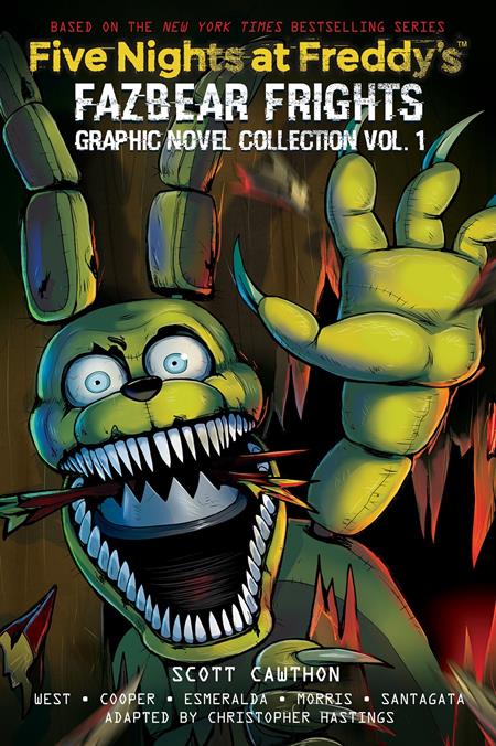 FIVE NIGHTS AT FREDDYS FAZBEAR FRIGHTS TP VOL 01 Previously Offered thru Other Distributors