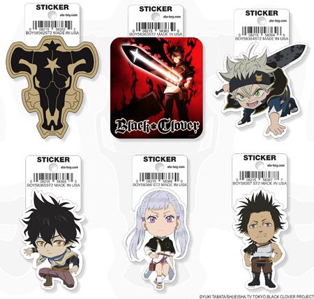 ATA-BOY BLACK CLOVER 18 STICKER PACK (NET)