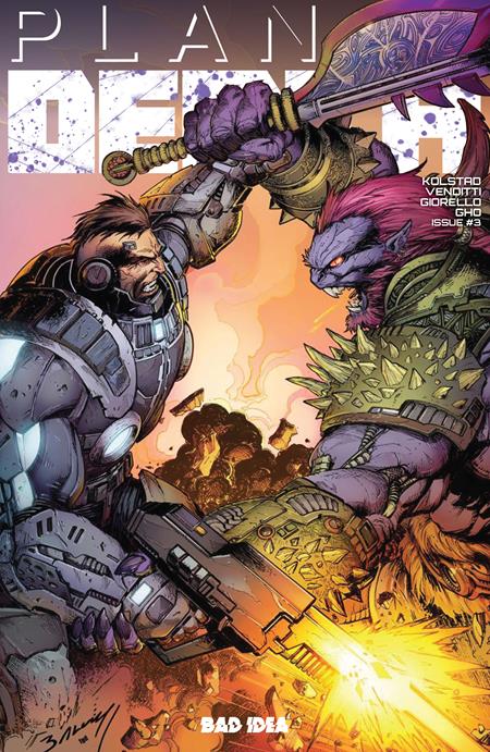 PLANET DEATH #3 (OF 4) CVR C MARK BAGLEY VAR