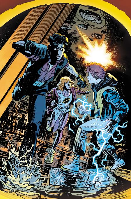 LEGION OF SUPER-HEROES #3 CVR B CHRIS SAMNEE CARD STOCK VAR