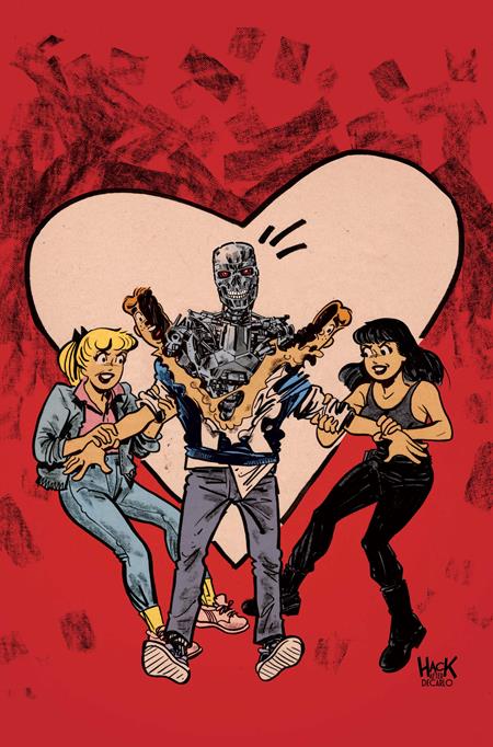 ARCHIE VS THE TERMINATOR #2 CVR F ROBERT HACK LTD VIRGIN VAR