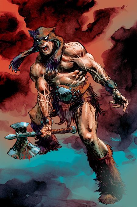 FIRE AND ICE DARKWOLF #5 CVR F DAN PANOSIAN METAL PREMIUM VAR