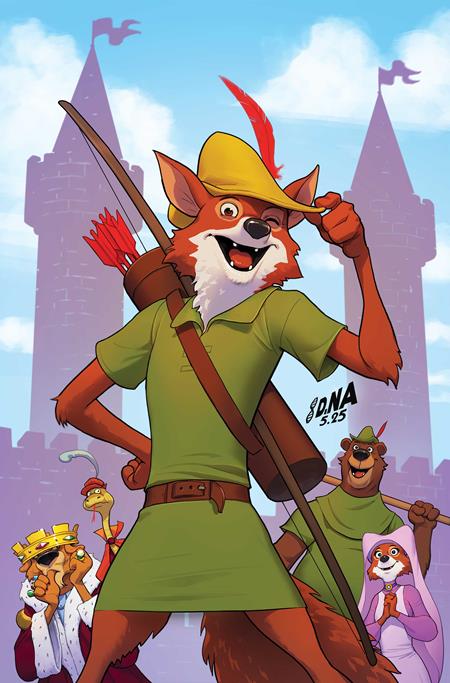 ROBIN HOOD (2026) #1 CVR G DAVID NAKAYAMA METAL PREMIUM VAR