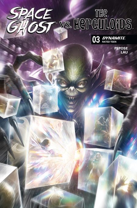 SPACE GHOST VS THE HERCULOIDS #3 CVR A FRANCESCO MATTINA