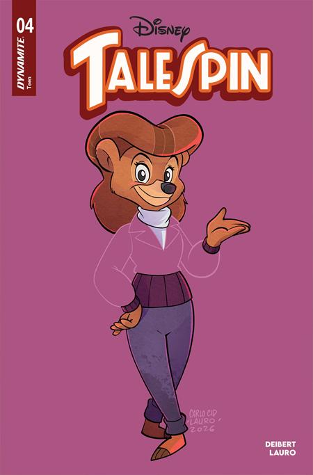 TALESPIN #4 CVR C CARLO LAURO COLOR BLEED VAR
