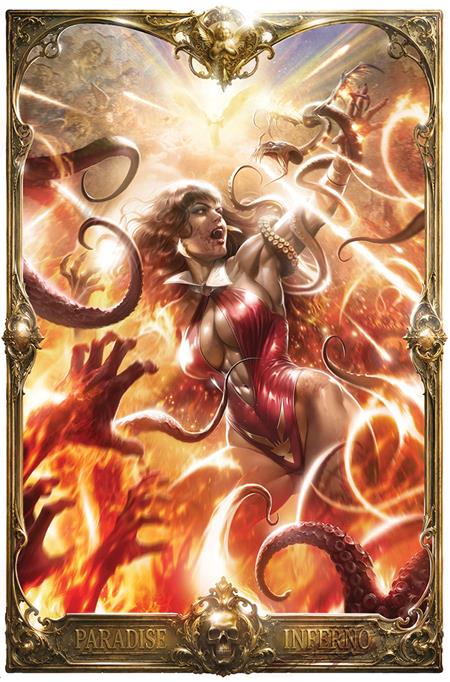 VAMPIRELLA PARADISE #1 CVR F FRANCESCO MATTINA FOIL VIRGIN VAR