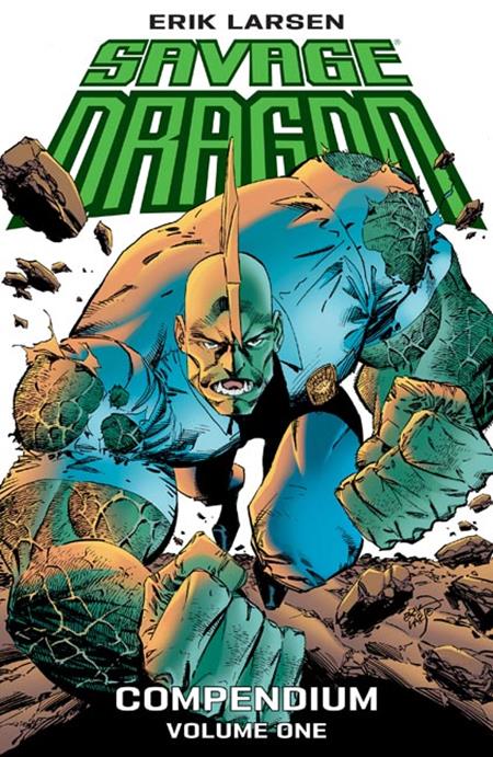 SAVAGE DRAGON COMPENDIUM TP VOL 01 DIRECT MARKET EXCLUSIVE ERIK LARSEN CVR (MR)