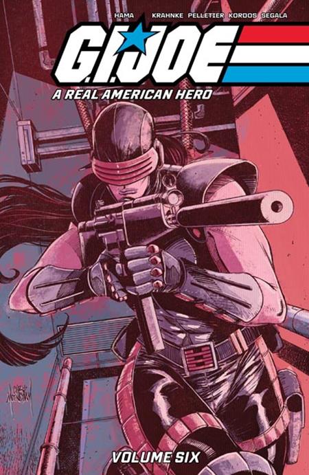 GI JOE A REAL AMERICAN HERO TP VOL 06 DIRECT MARKET EXCLUSIVE CHRIS MOONEYHAM CVR
