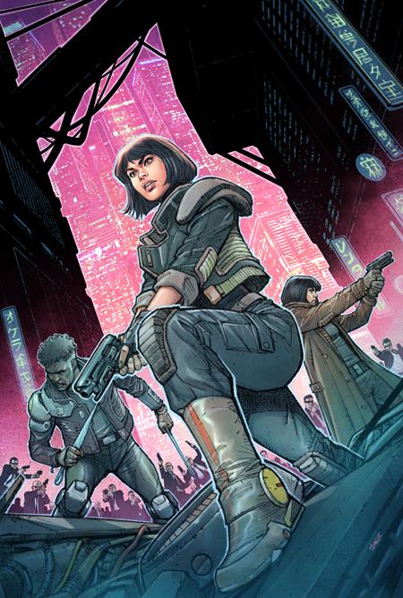 BLADE RUNNER TOKYO NEXUS DIE WITH HONOR #1 (OF 4) CVR E DYLAN TEAGUE VIRGIN CARDSTOCK VAR
