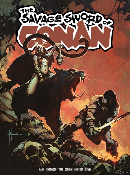 SAVAGE SWORD OF CONAN #17 CVR B NICK MARINKOVICH VAR (MR)