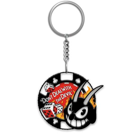 CUPHEAD DEAL WITH THE DEVIL KEYCHAIN