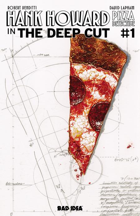 HANK HOWARD PIZZA DETECTIVE THE DEEP CUT #1 (ONE SHOT) CVR B PIZZA BY RYAN SOOK VAR