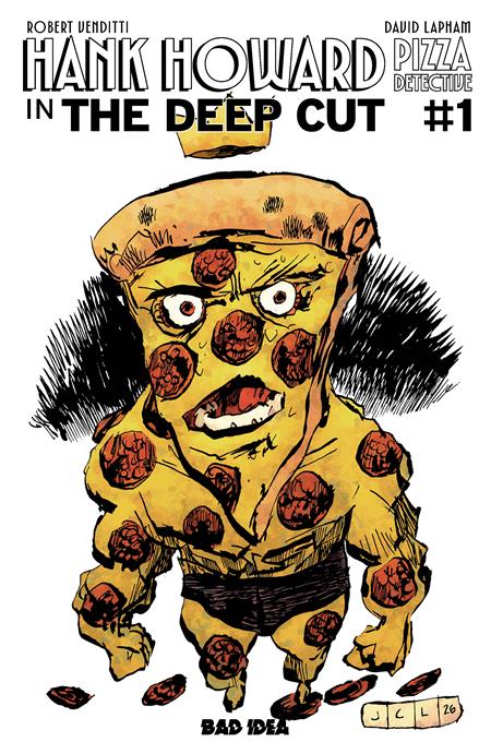HANK HOWARD PIZZA DETECTIVE THE DEEP CUT #1 (ONE SHOT) CVR C PIZZA BY JESSE LONERGAN VAR