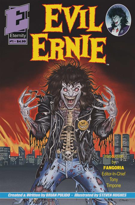 EVIL ERNIE #1 30TH ANNIVERSARY FACSIMILE EDITION CVR A ERIC MACHE VAR