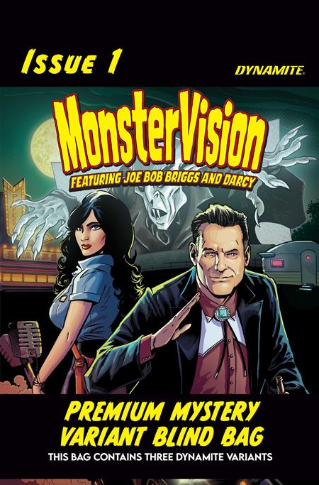 MONSTERVISION FEATURING JOE BOB BRIGGS AND DARCY #1 CVR H PREMIUM MYSTERY BLIND BAG VAR