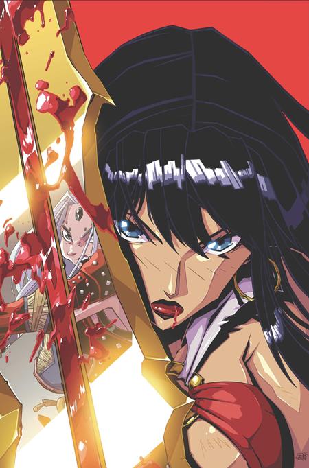 PATHFINDER VAMPIRELLA BLADE OF DARKNESS #3 CVR E ANDREW HUERTA LTD VIRGIN VAR