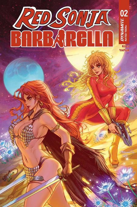 RED SONJA BARBARELLA #2 CVR B COLLETTE TURNER VAR