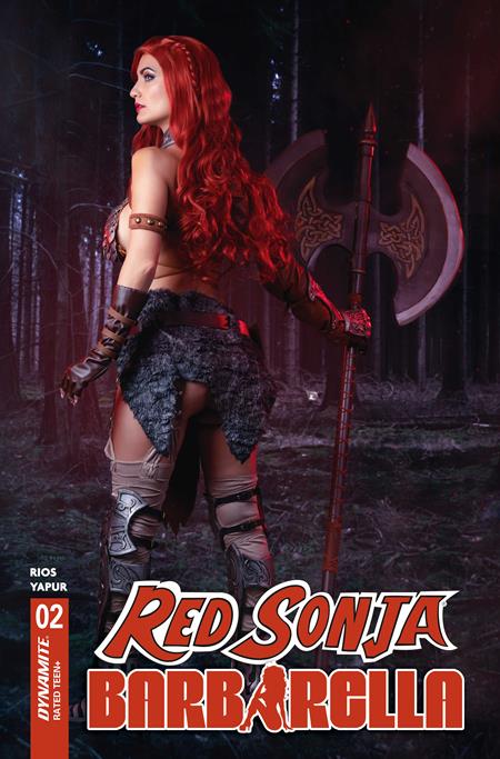 RED SONJA BARBARELLA #2 CVR D COSPLAY IVY RED SONJA VAR