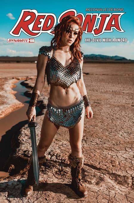 RED SONJA SHE DEVIL WITH A SWORD #8 CVR E COSPLAY MOLLY STEWART VAR