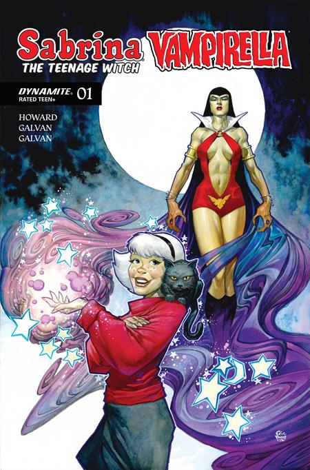 SABRINA THE TEENAGE WITCH VAMPIRELLA #1 CVR A ERIC POWELL