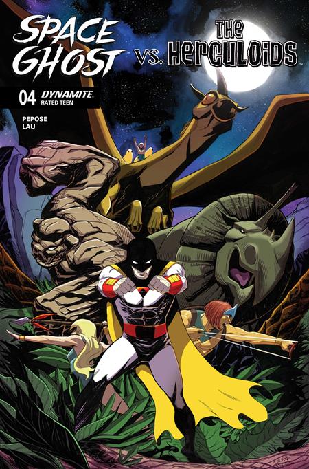SPACE GHOST VS THE HERCULOIDS #4 CVR B DREW MOSS VAR