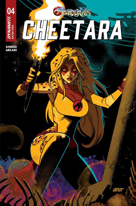 THUNDERCATS CHEETARA #4 CVR B JOHN AMOR VAR
