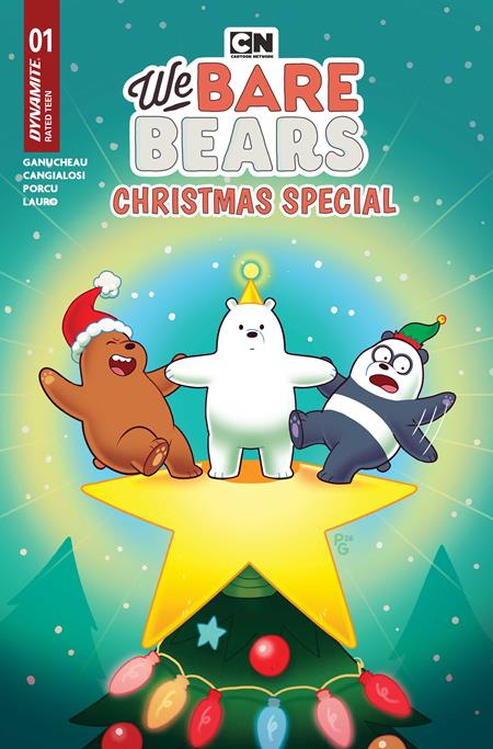 WE BARE BEARS CHRISTMAS SPECIAL #1 (ONE SHOT) CVR A PAULINA GANUCHEAU