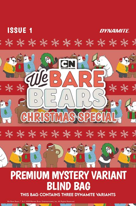 WE BARE BEARS CHRISTMAS SPECIAL #1 (ONE SHOT) CVR G PREMIUM MYSTERY BLIND BAG VAR