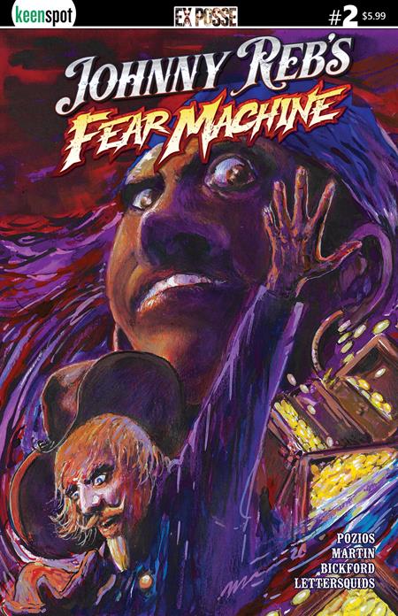 JOHNNY REBS FEAR MACHINE #2 CVR B MANUEL MARTIN PENICHE VAR