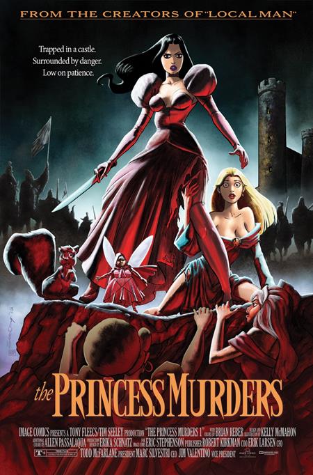 PRINCESS MURDERS #1 CVR C TIM SEELEY & ALLEN PASSALAQUA ARMY OF DARKNESS HORROR HOMAGE VAR