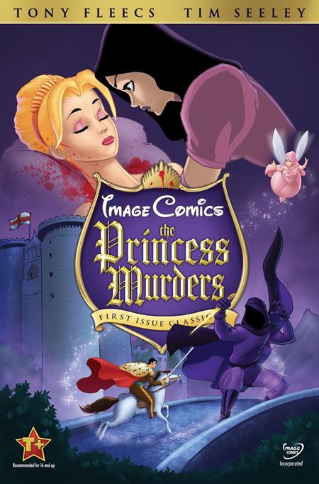 PRINCESS MURDERS #1 CVR D TIM SEELEY & ALLEN PASSALAQUA SLEEPING BEAUTY ANIMATION HOMAGE VAR
