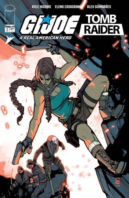 GI JOE A REAL AMERICAN HERO TOMB RAIDER #3 (OF 5) CVR C LUDO LULLABI FOIL VAR