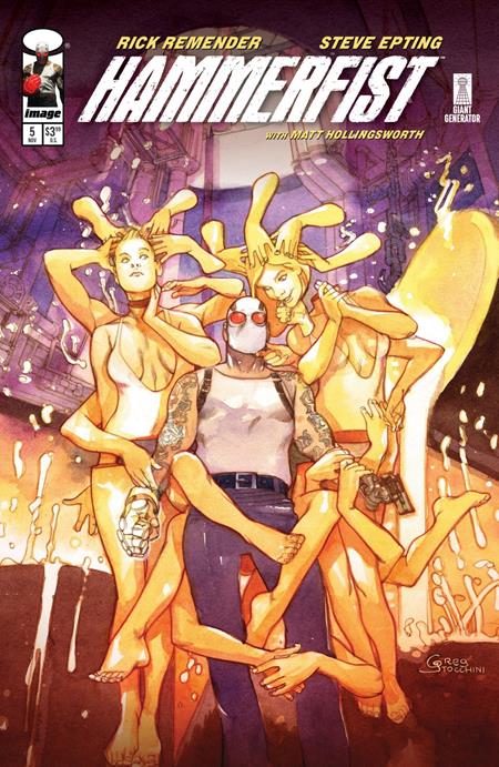 HAMMERFIST #5 CVR B GREG TOCCHINI VAR (MR)