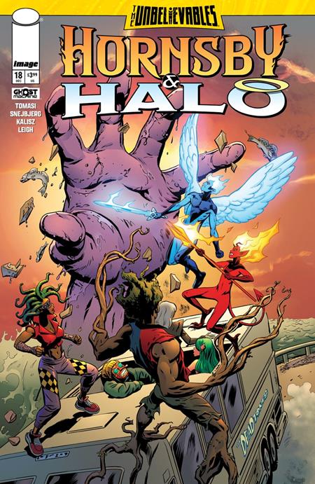 HORNSBY & HALO #18 CVR A PETER SNEJBJERG & JOHN KALISZ