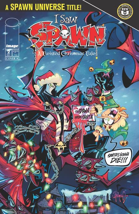 I SAW SPAWN (A TWISTED CHRISTMAS TALE) #2 (OF 2) CVR A ROB SKETCHCRAFT DUENAS