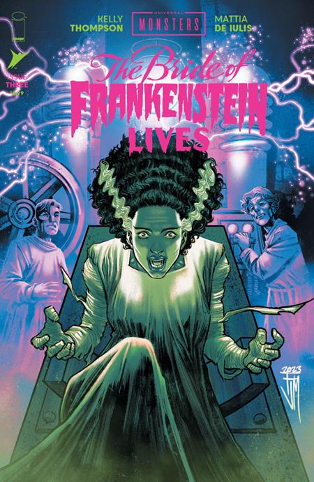 UNIVERSAL MONSTERS THE BRIDE OF FRANKENSTEIN LIVES #3 (OF 4) CVR B FRANCIS MANAPUL VAR