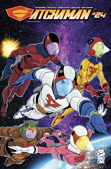 GATCHAMAN #24 CVR A CHRIS BATISTA SABRINA CINTRON TOM CHU