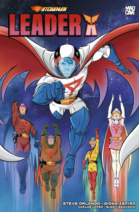 GATCHAMAN LEADER X (ONE-SHOT) CVR B DARIO BRIZUELA VAR